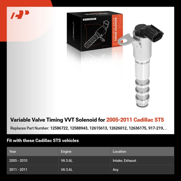 Variable Valve Timing VVT Solenoid for 2005-2011 Cadillac STS