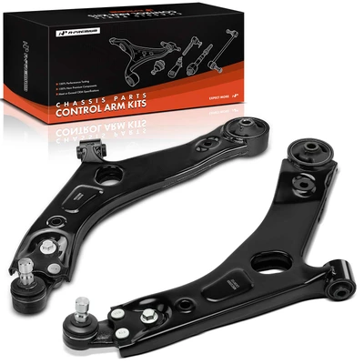 2 Pcs Front Lower Control Arm with Ball Joint