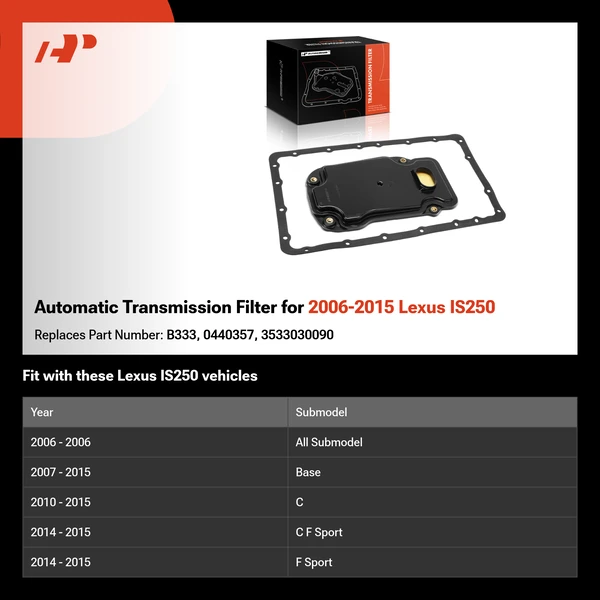 Automatic Transmission Filter for 2006-2015 Lexus IS250