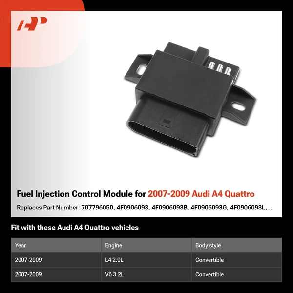 Fuel Injection Control Module for 2007-2009 Audi A4 Quattro