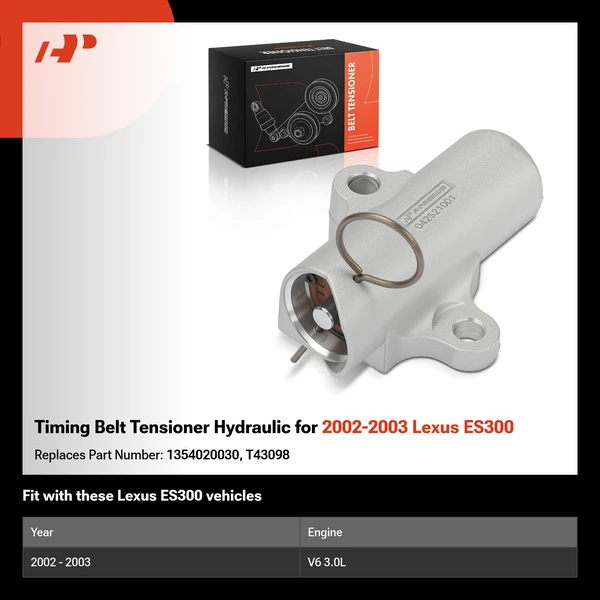 Timing Belt Tensioner Hydraulic for 2002-2003 Lexus ES300