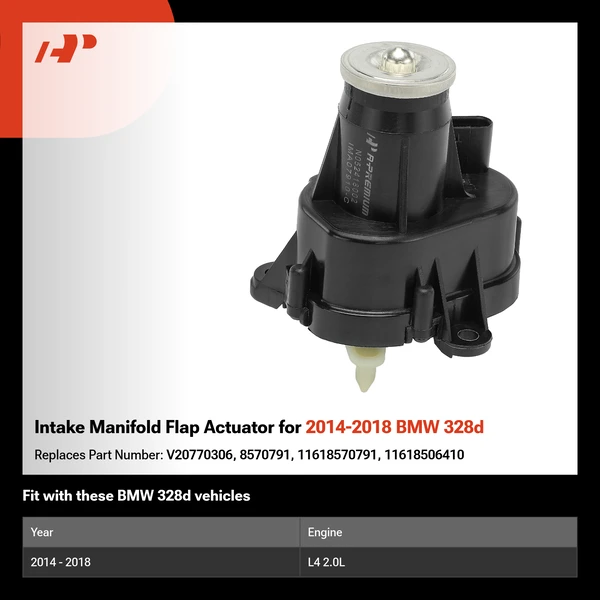 Intake Manifold Flap Actuator for 2014-2018 BMW 328d