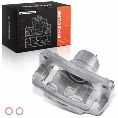 Rear Passenger Brake Caliper with Bracket
