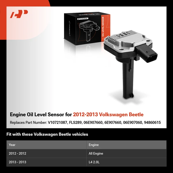 Engine Oil Level Sensor for 2012-2013 Volkswagen Beetle