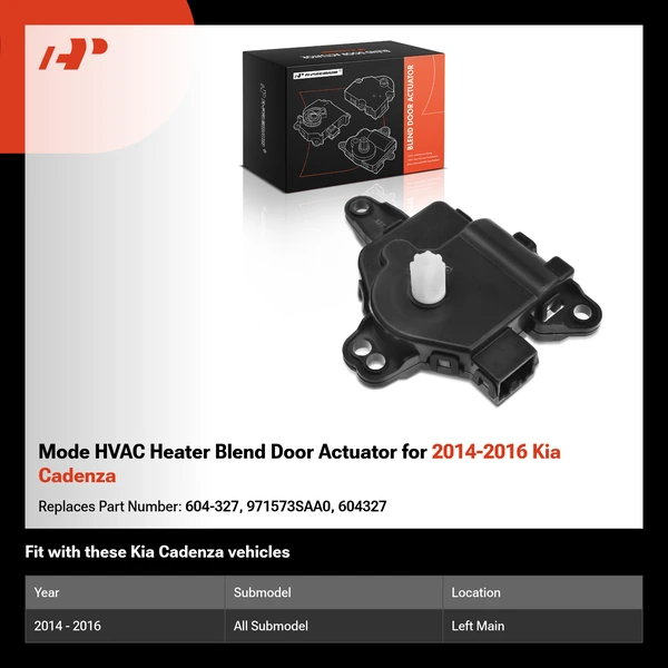Mode HVAC Heater Blend Door Actuator for 2014-2016 Kia Cadenza