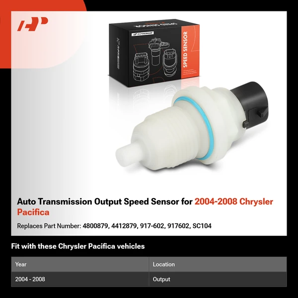 Auto Transmission Output Speed Sensor for 2004-2008 Chrysler Pacifica