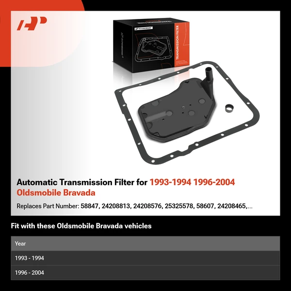 Automatic Transmission Filter for 1993-1994 1996-2004 Oldsmobile Bravada