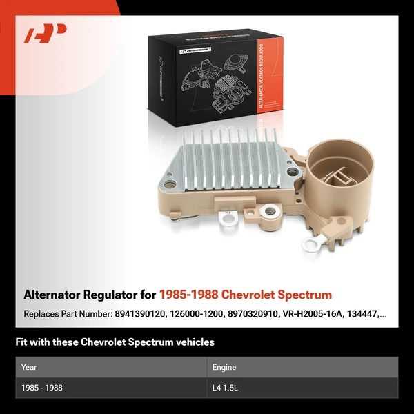 Alternator Regulator for 1985-1988 Chevrolet Spectrum
