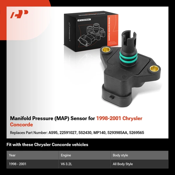 Manifold Pressure (MAP) Sensor for 1998-2001 Chrysler Concorde