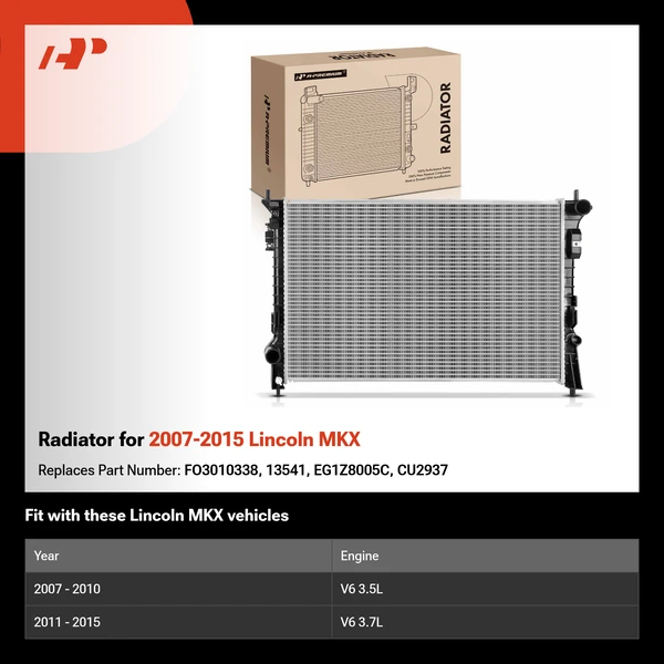 Radiator for 2007-2015 Lincoln MKX