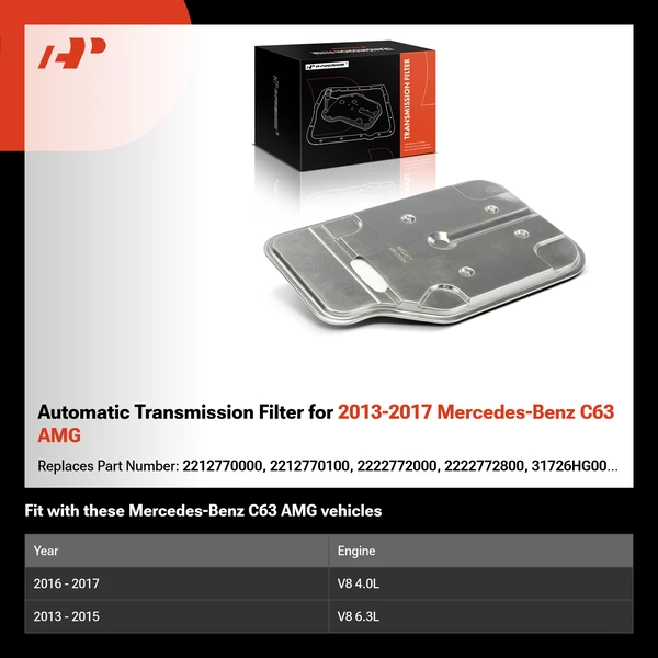 Automatic Transmission Filter for 2013-2017 Mercedes-Benz C63 AMG
