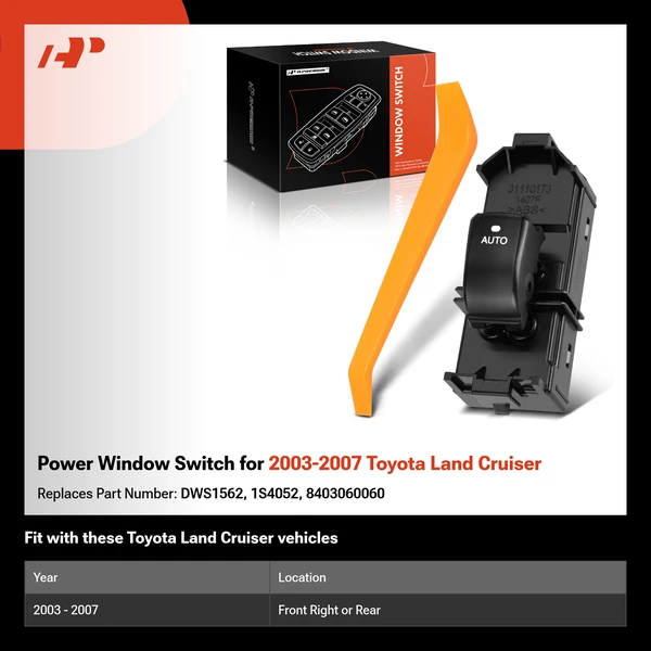 Power Window Switch for 2003-2007 Toyota Land Cruiser