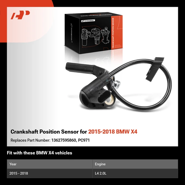 Crankshaft Position Sensor for 2015-2018 BMW X4