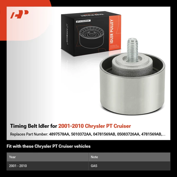Timing Belt Idler for 2001-2010 Chrysler PT Cruiser