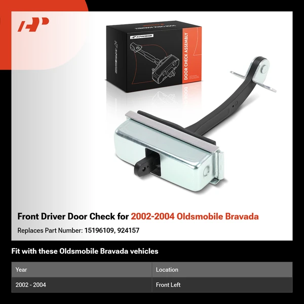 Front Driver Door Check for 2002-2004 Oldsmobile Bravada