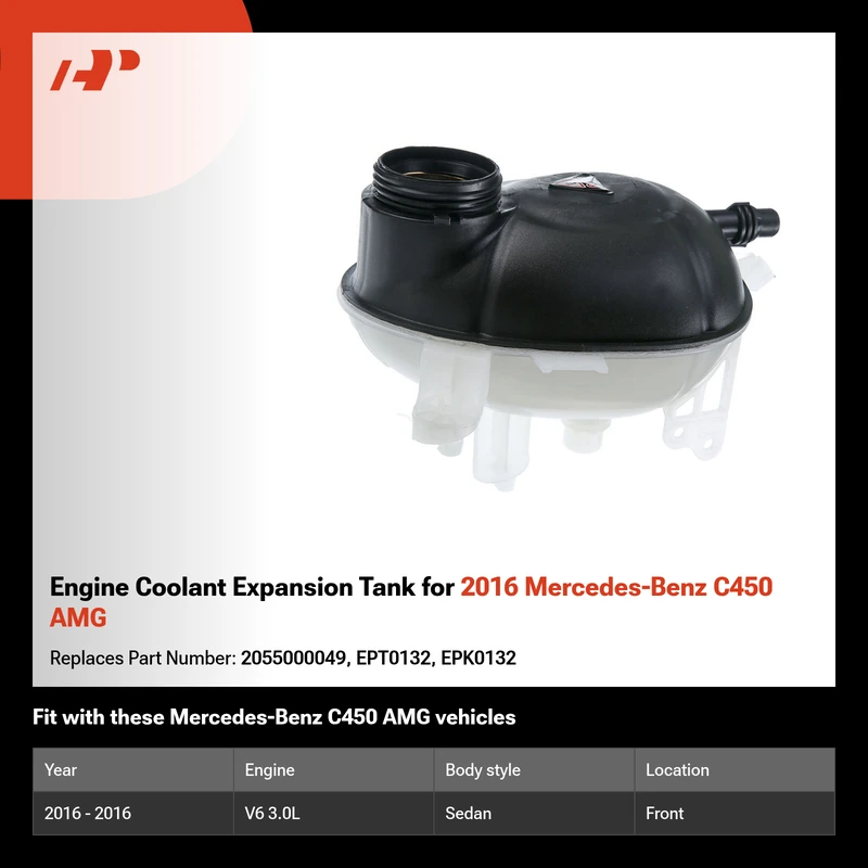 Engine Coolant Expansion Tank for 2016 Mercedes-Benz C450 AMG