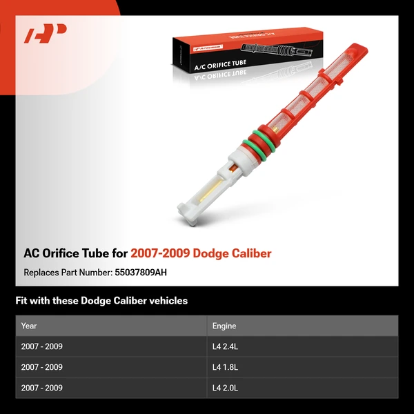 AC Orifice Tube for 2007-2009 Dodge Caliber