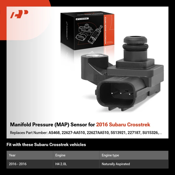 Manifold Pressure (MAP) Sensor for 2016 Subaru Crosstrek