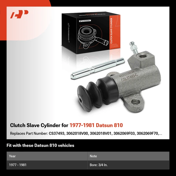 Clutch Slave Cylinder for 1977-1981 Datsun 810
