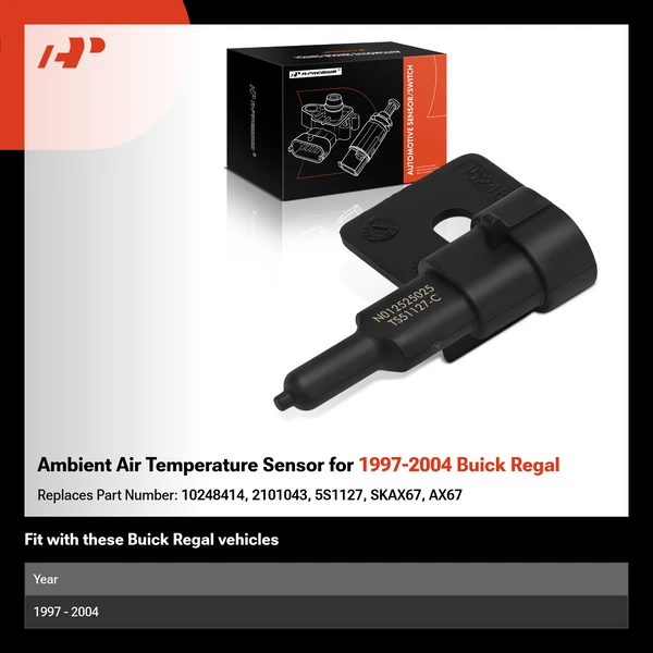 Ambient Air Temperature Sensor for 1997-2004 Buick Regal