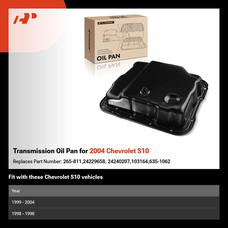 Transmission Oil Pan for 2004 Chevrolet S10