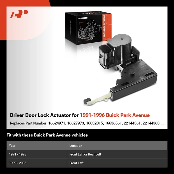 Driver Door Lock Actuator for 1991-1996 Buick Park Avenue