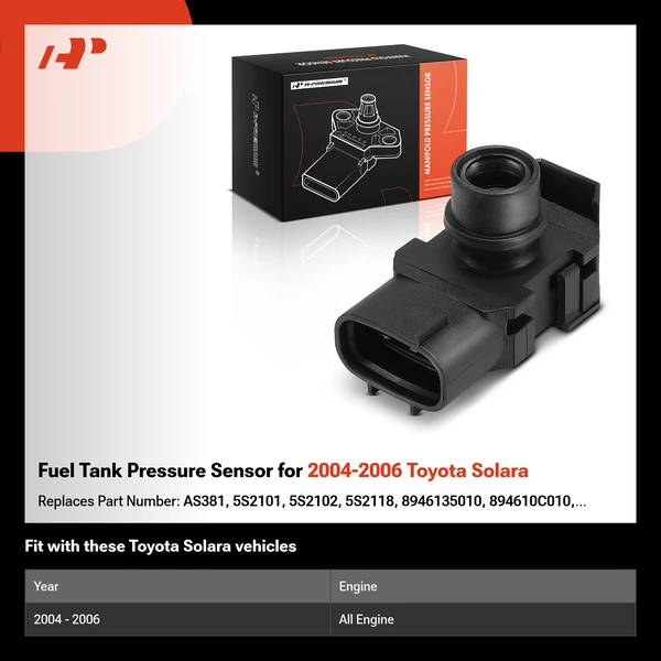 Fuel Tank Pressure Sensor for 2004-2006 Toyota Solara