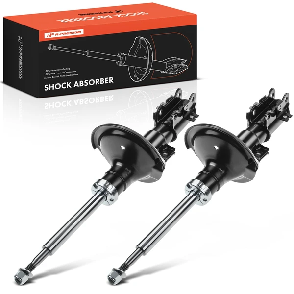 2-Pc Shock Absorber Strut Front Driver & Passenger A-Premium APSA0137