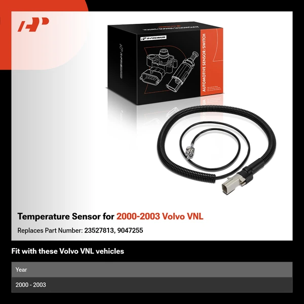 Temperature Sensor for 2000-2003 Volvo VNL
