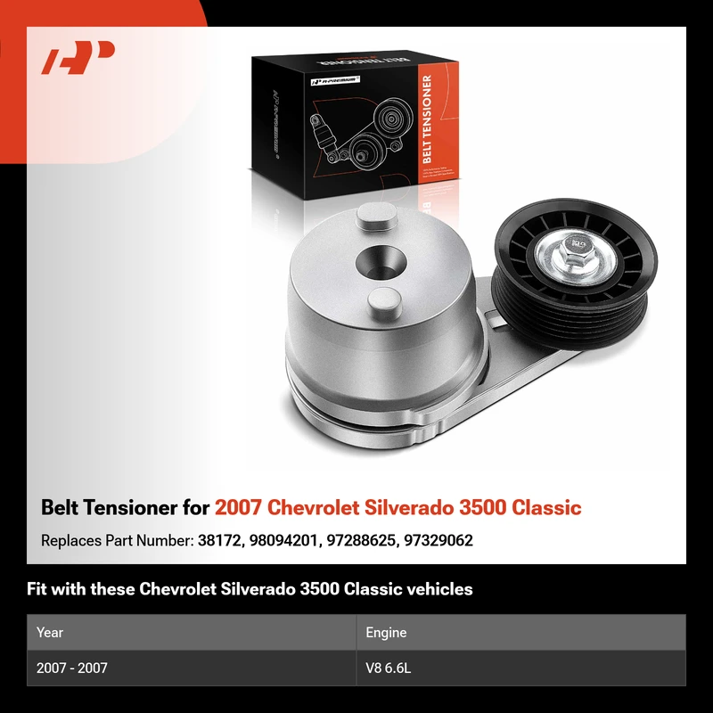 Belt Tensioner for 2007 Chevrolet Silverado 3500 Classic