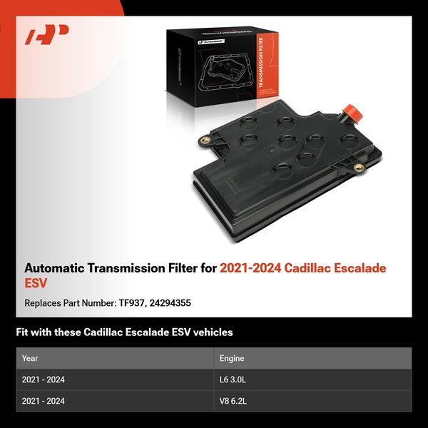 Automatic Transmission Filter for 2021-2024 Cadillac Escalade ESV