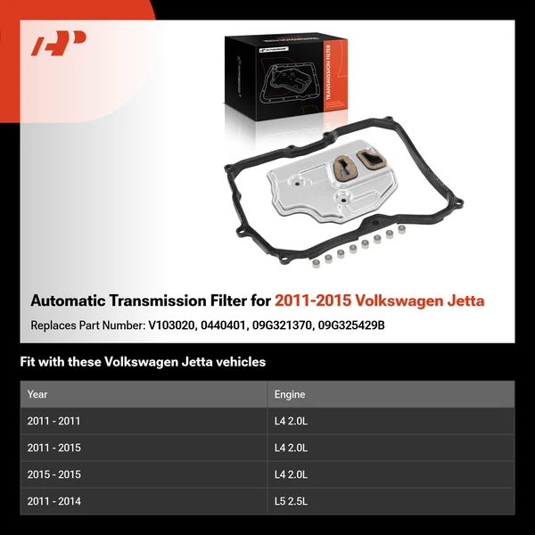 Automatic Transmission Filter for 2011-2015 Volkswagen Jetta