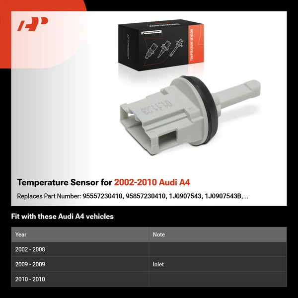 Temperature Sensor for 2002-2010 Audi A4