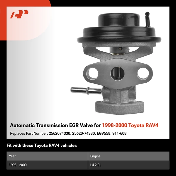 Automatic Transmission EGR Valve for 1998-2000 Toyota RAV4