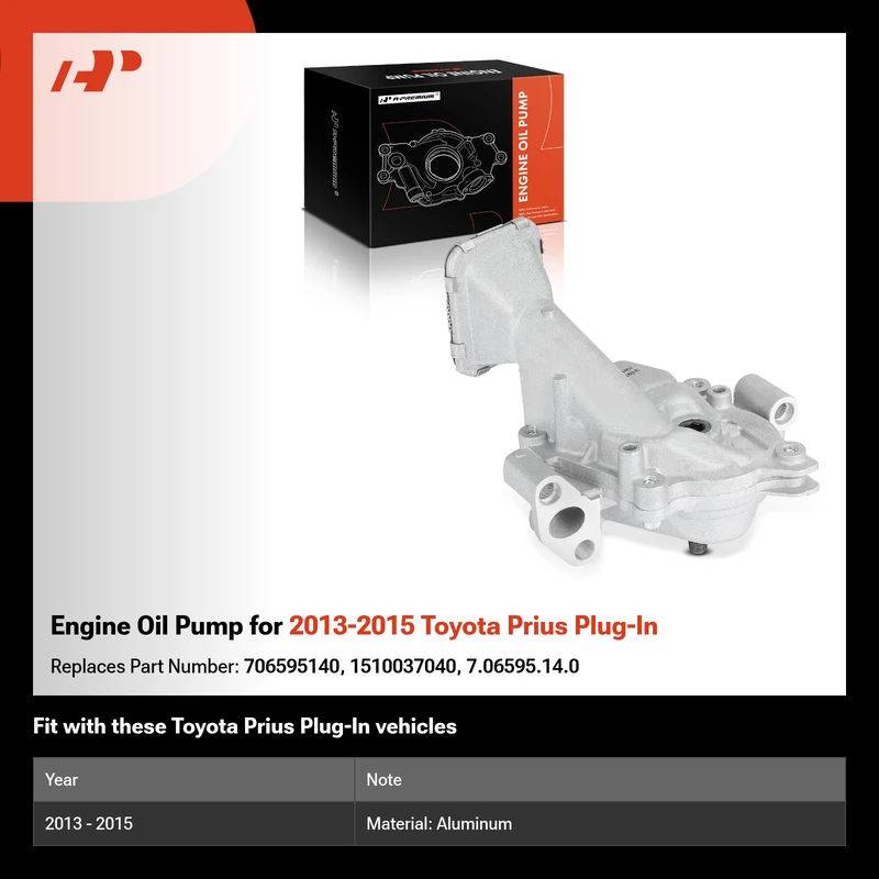 Engine Oil Pump for 2013-2015 Toyota Prius Plug-In