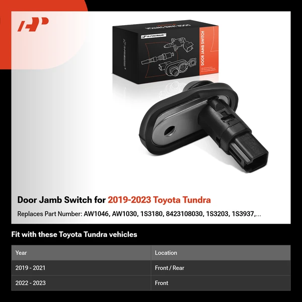 Door Jamb Switch for 2019-2023 Toyota Tundra