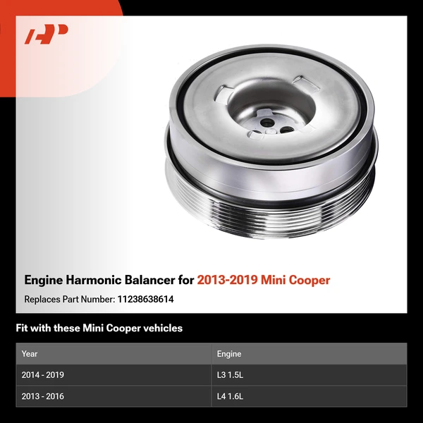 Engine Harmonic Balancer for 2013-2019 Mini Cooper