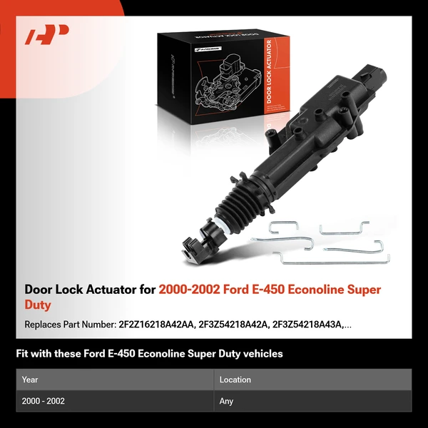 Door Lock Actuator for 2000-2002 Ford E-450 Econoline Super Duty