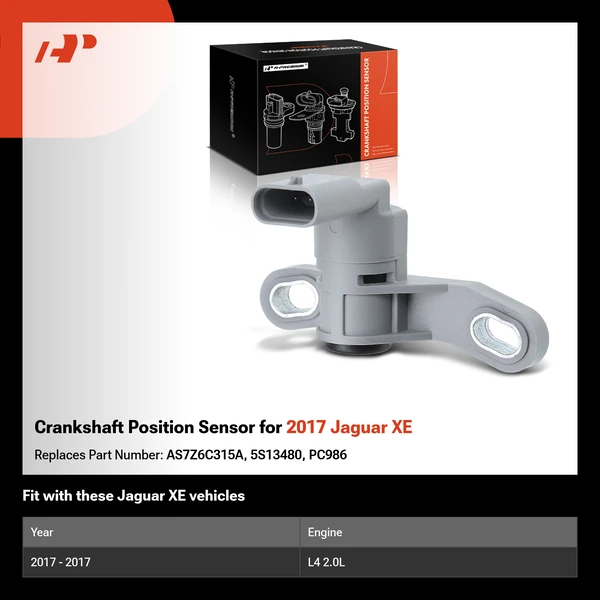 Crankshaft Position Sensor for 2017 Jaguar XE