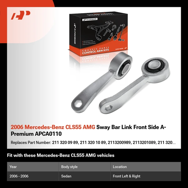 2006 Mercedes-Benz CLS55 AMG Sway Bar Link Front Side A-Premium APCA0110