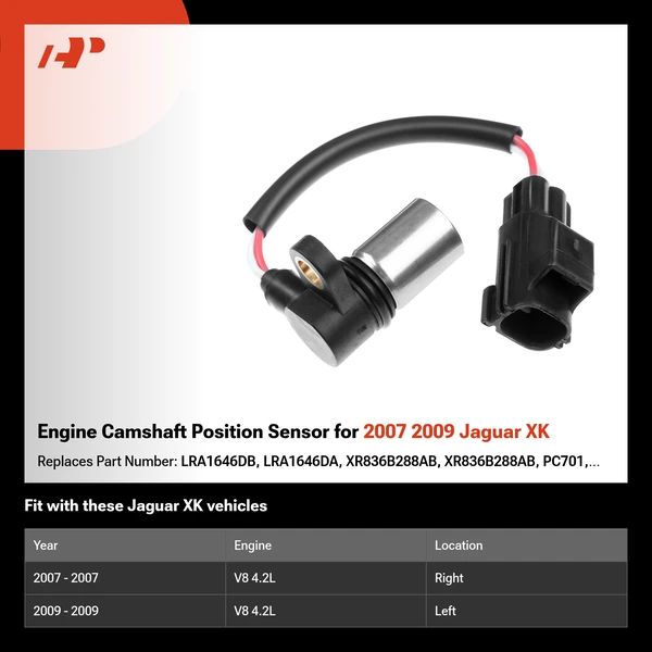 Engine Camshaft Position Sensor for 2007 2009 Jaguar XK