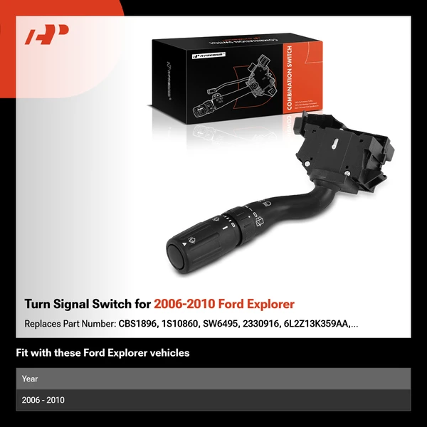 Turn Signal Switch for 2006-2010 Ford Explorer