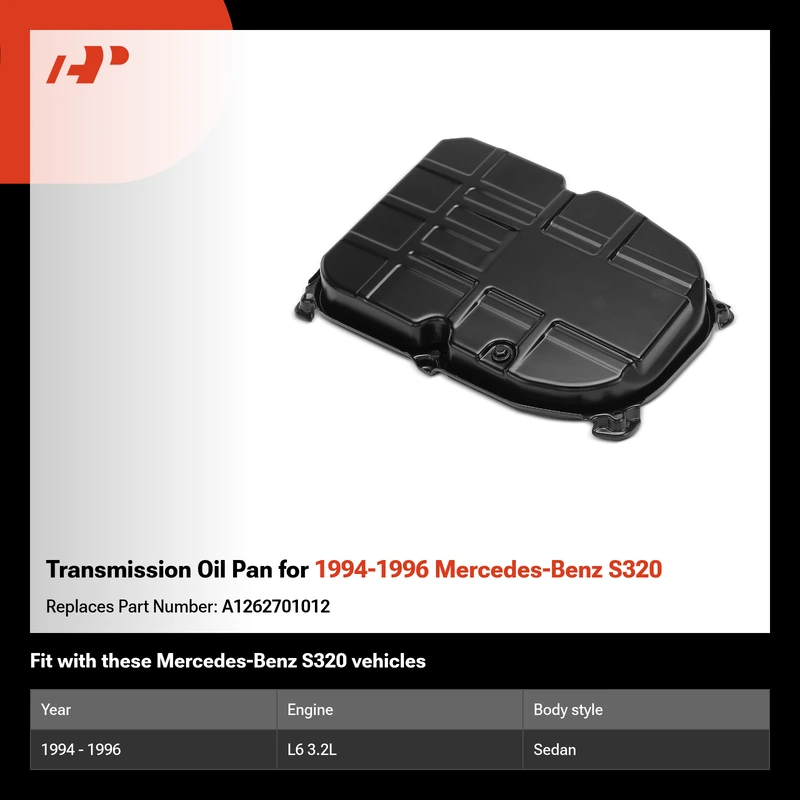 Transmission Oil Pan for 1994-1996 Mercedes-Benz S320