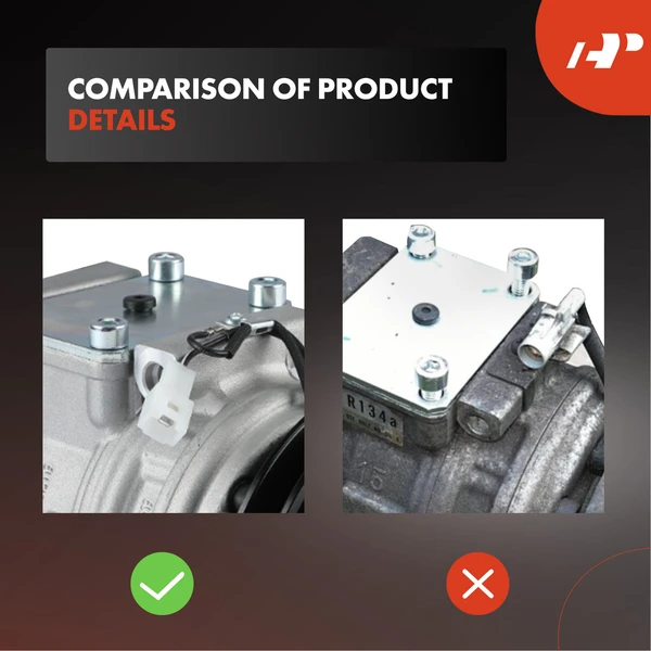 AC Compressor with Clutch with 1-Groove Pulley A-Premium APACC235