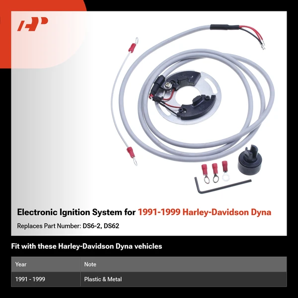 Electronic Ignition System for 1991-1999 Harley-Davidson Dyna