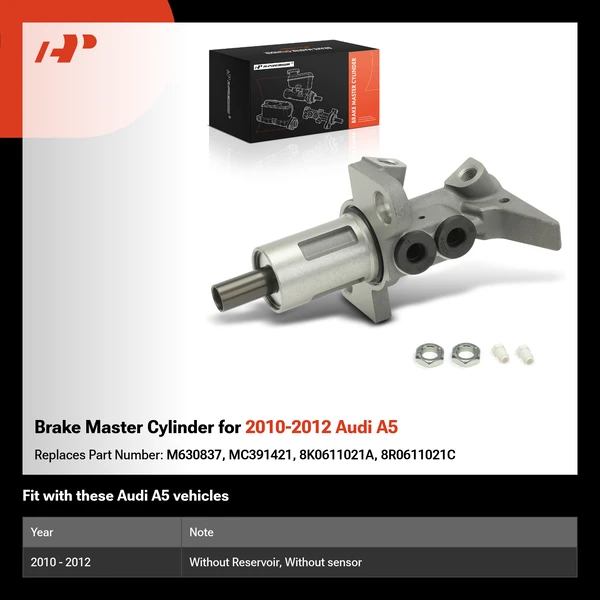 Brake Master Cylinder for 2010-2012 Audi A5