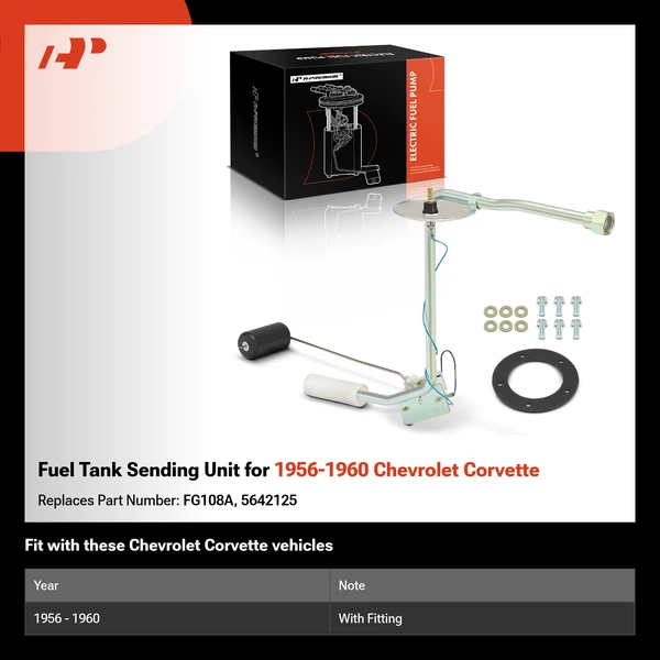 Fuel Tank Sending Unit for 1956-1960 Chevrolet Corvette