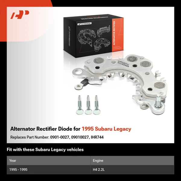 Alternator Rectifier Diode for 1995 Subaru Legacy
