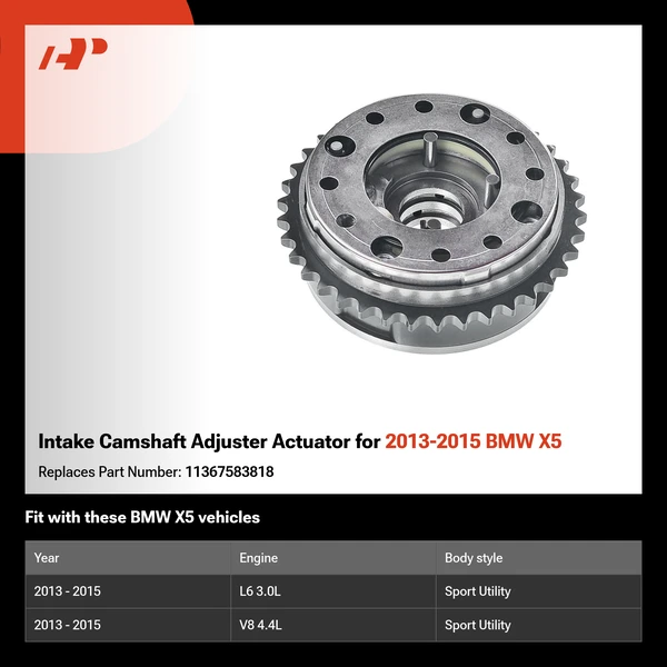 Intake Camshaft Adjuster Actuator for 2013-2015 BMW X5