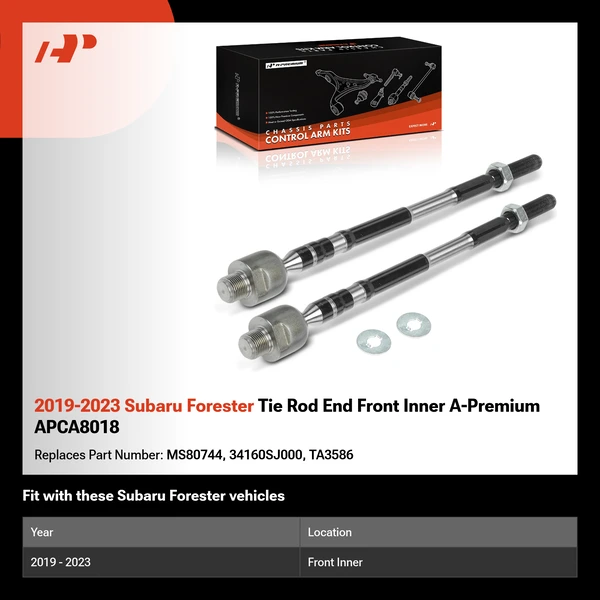 2019-2023 Subaru Forester Tie Rod End Front Inner A-Premium APCA8018